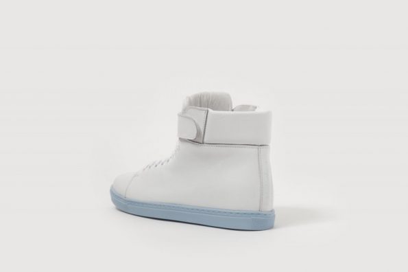 White cowhide leather Sneakers